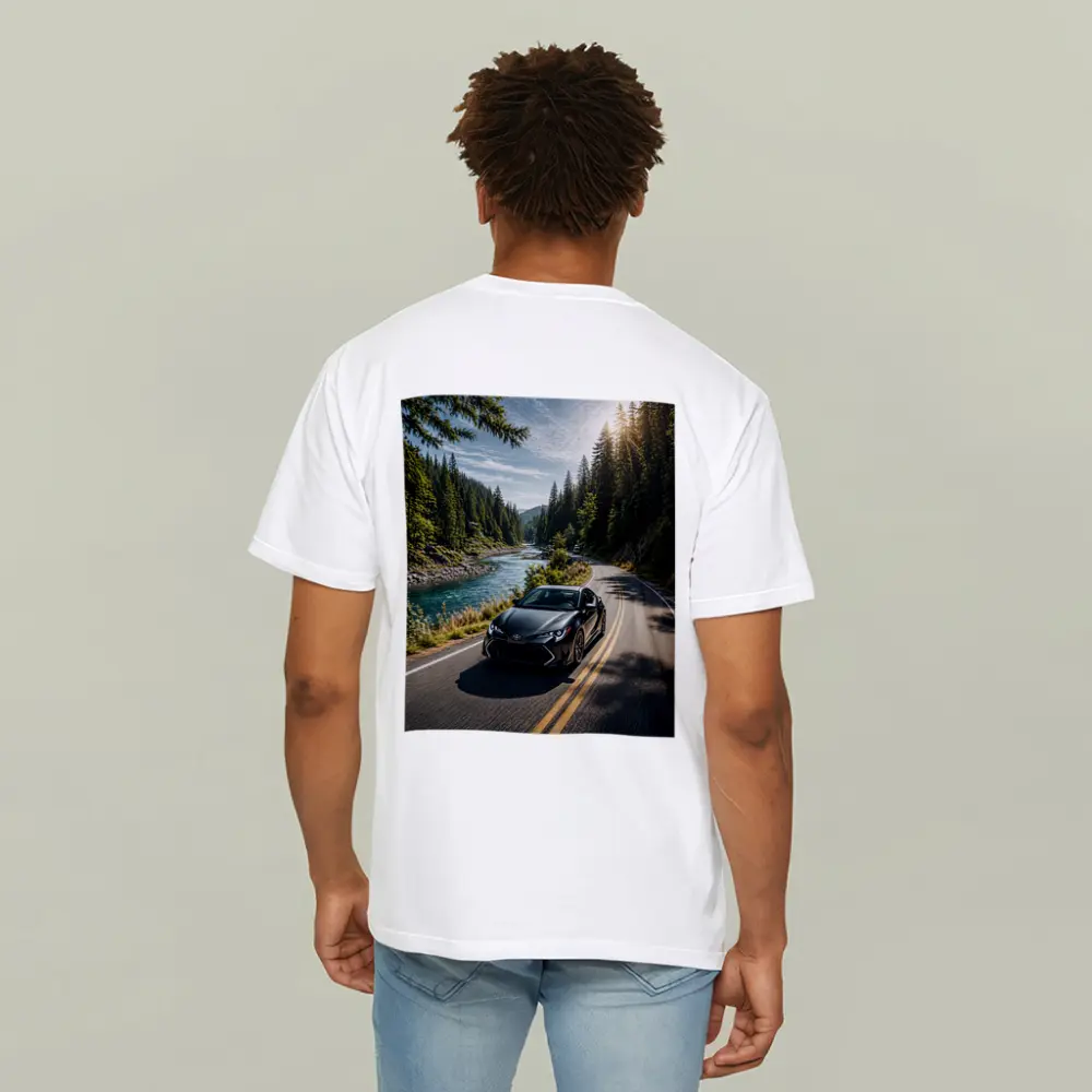 Toyota Corolla Black Forest River Road Drive – T-Shirts
