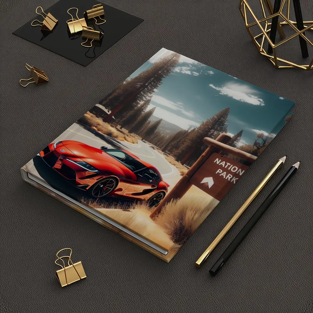 Toyota GR Supra Red National Park Road – Notebooks