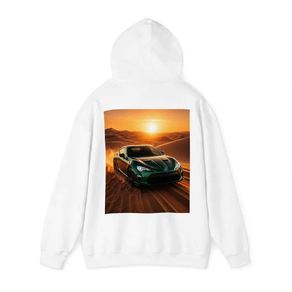 Toyota GT86 Green Coupe Desert Sunset – Hoodies