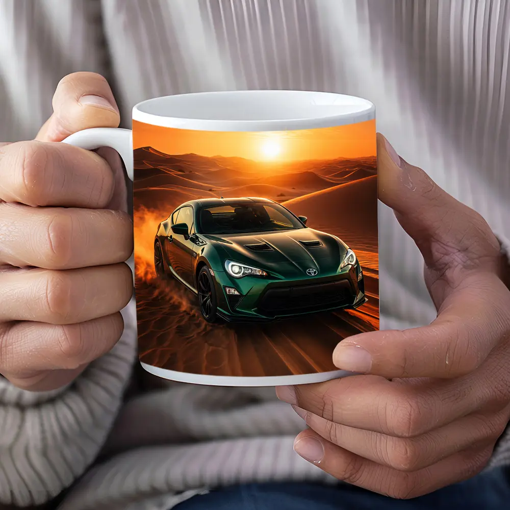 Toyota GT86 Green Coupe Desert Sunset – Mugs