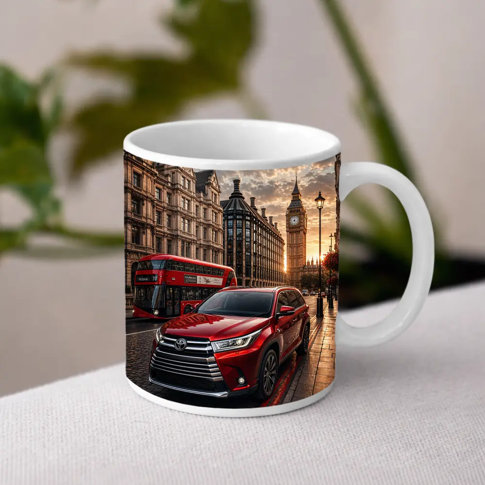 Toyota Highlander SUV London Big Ben – Mugs