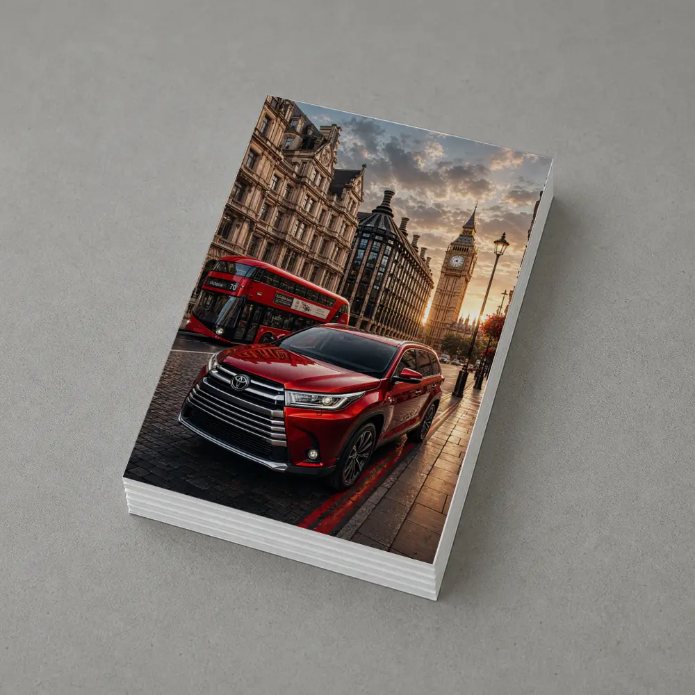 Toyota Highlander SUV London Big Ben – Postcards