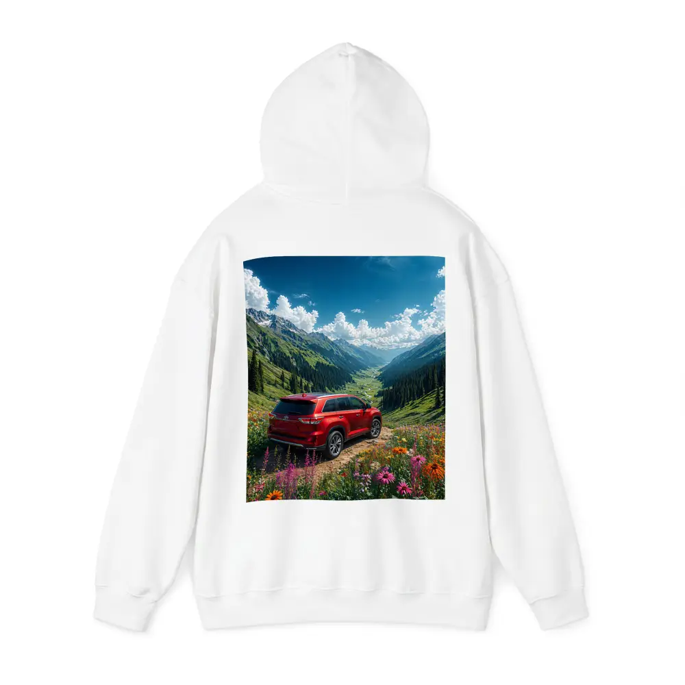 Toyota Highlander Red SUV Mountain Valley – Hoodies