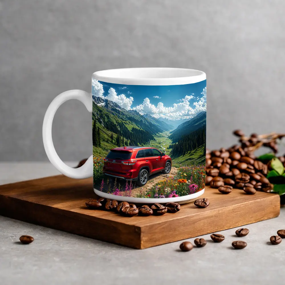 Toyota Highlander Red SUV Mountain Valley – Mugs