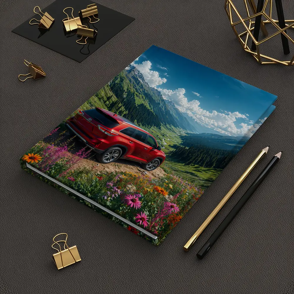 Toyota Highlander Red SUV Mountain Valley – Notebooks