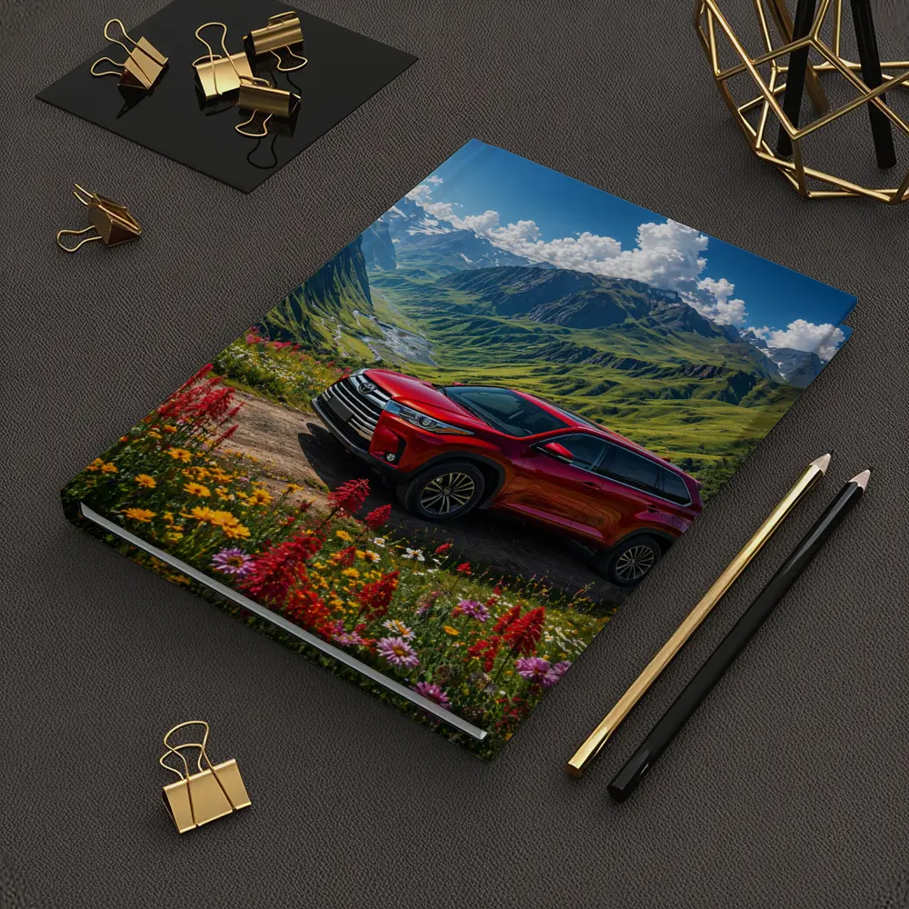 Toyota Highlander Red SUV Mountain Valley – Notebooks