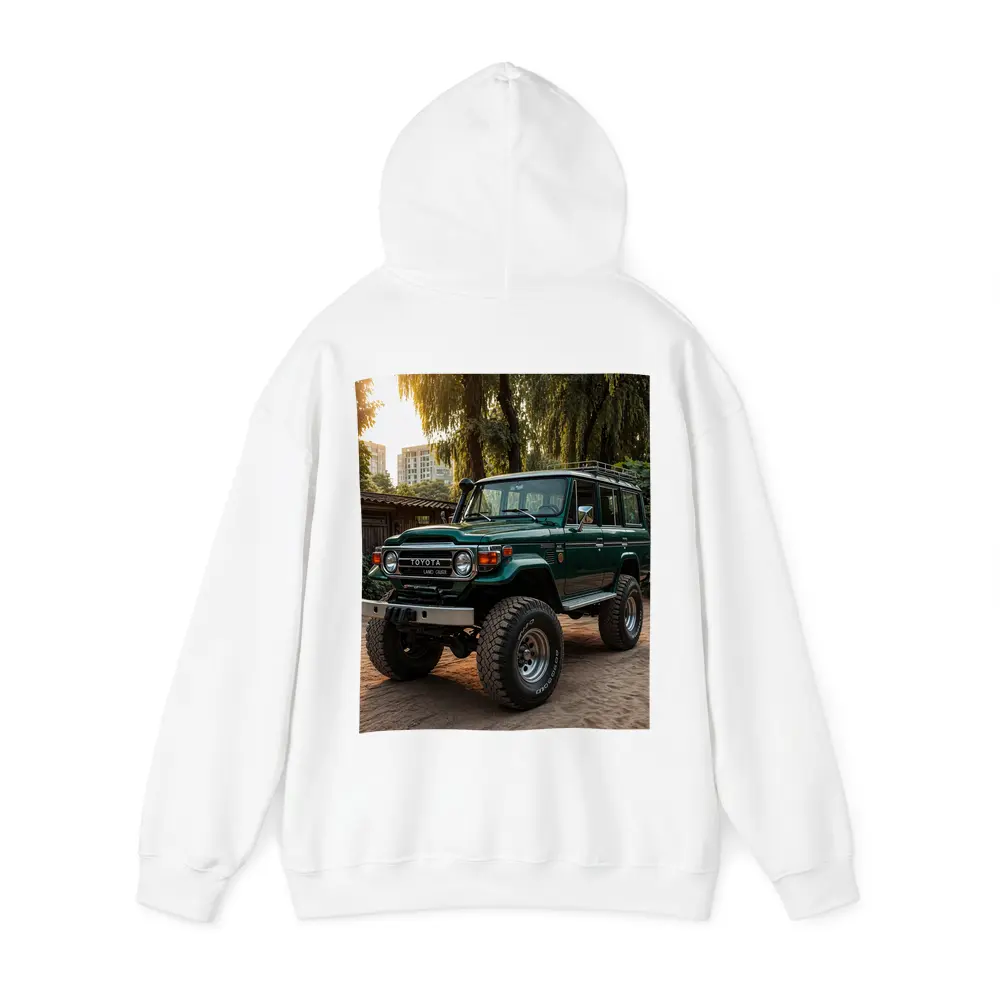 Toyota Land Cruiser Green Off Road Classic – Hoodies