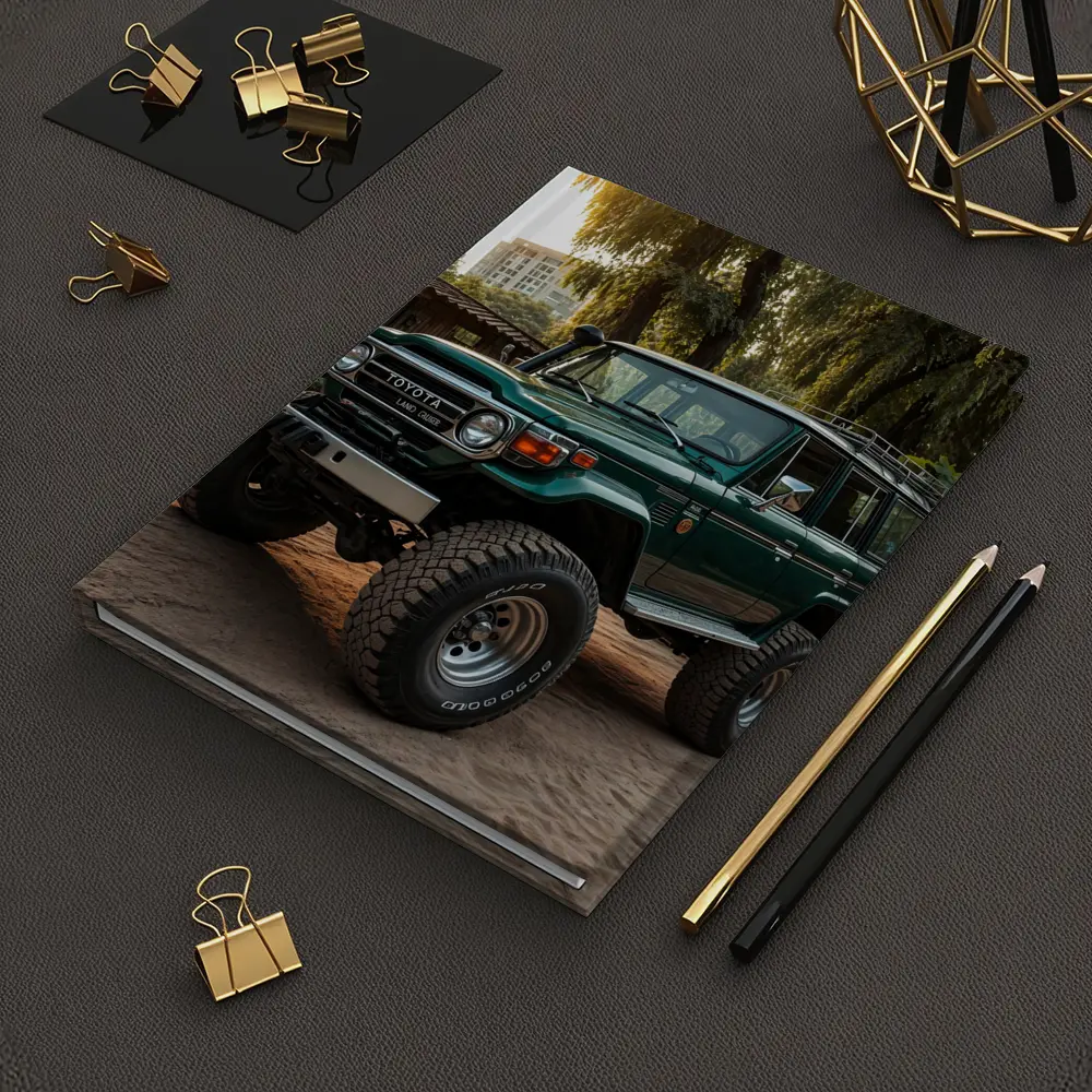 Toyota Land Cruiser Green Off Road Classic – Notebooks