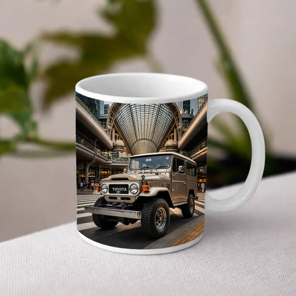 Toyota Land Cruiser FJ40 Tokyo City Streets – Mugs