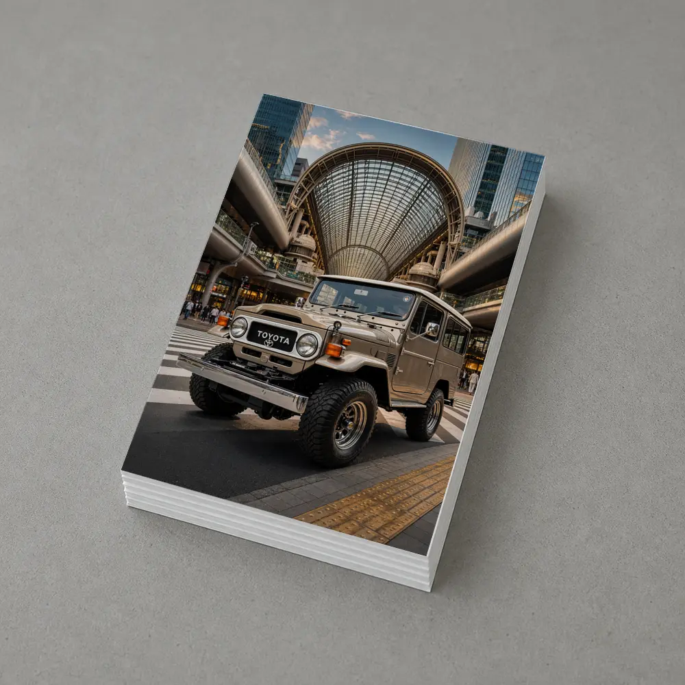 Toyota Land Cruiser FJ40 Tokyo City Streets – Postcards