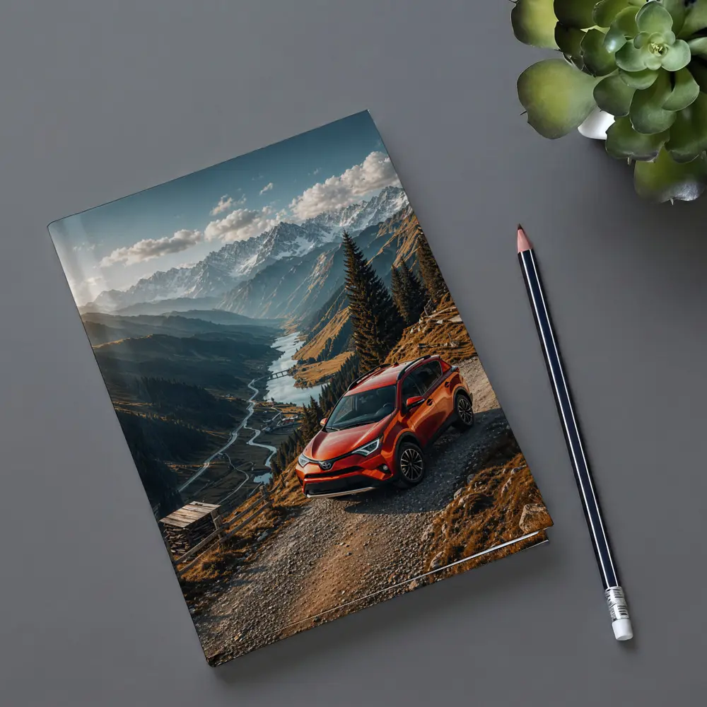 Toyota RAV4 Red SUV Mountain Valley – Notebooks