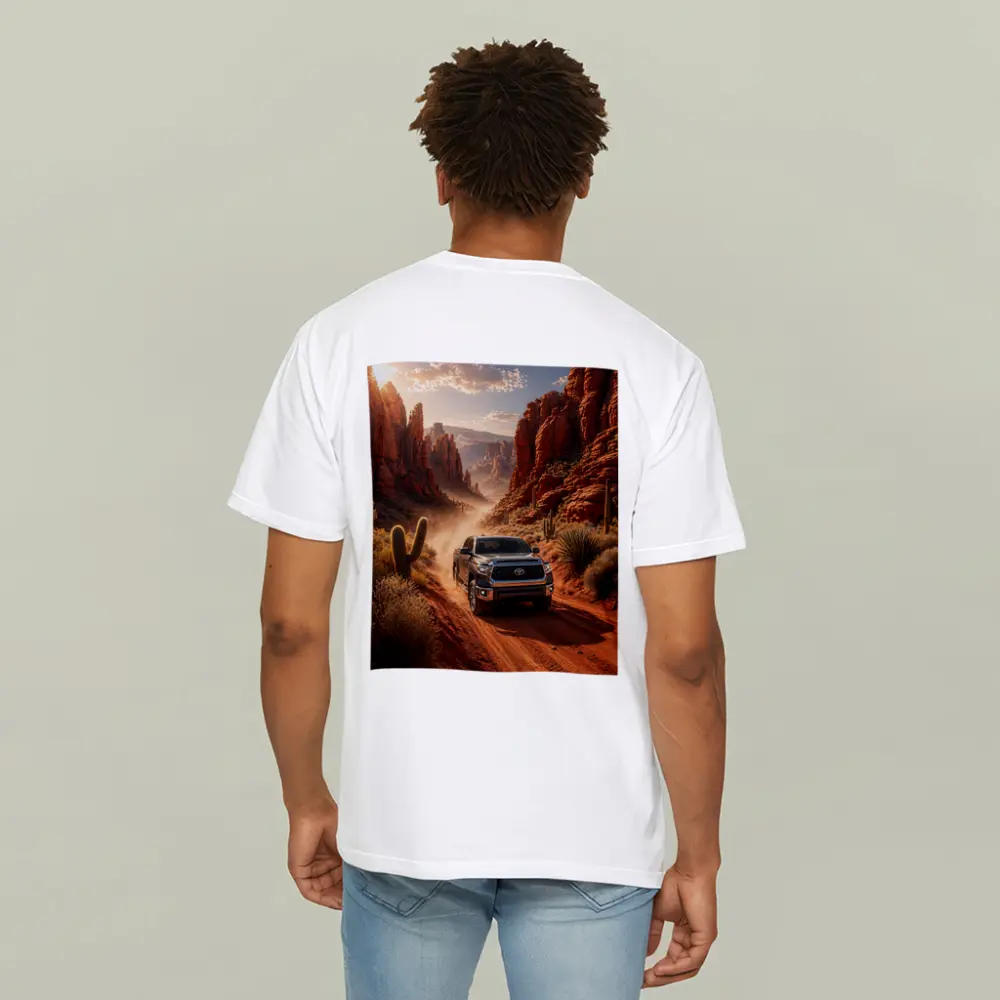 Toyota Tundra Truck Red Rock Canyon Desert – T-Shirts