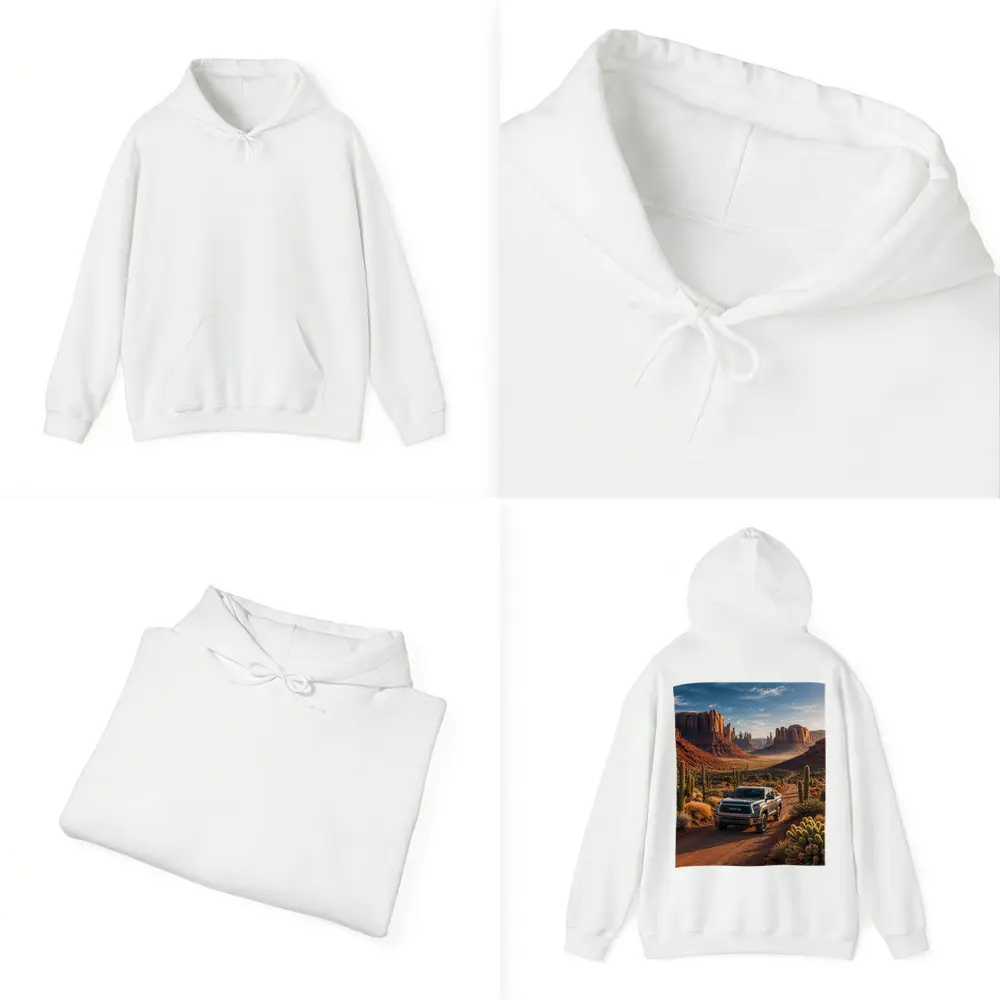 Toyota Tundra Desert Canyon Road Drive – Hoodies