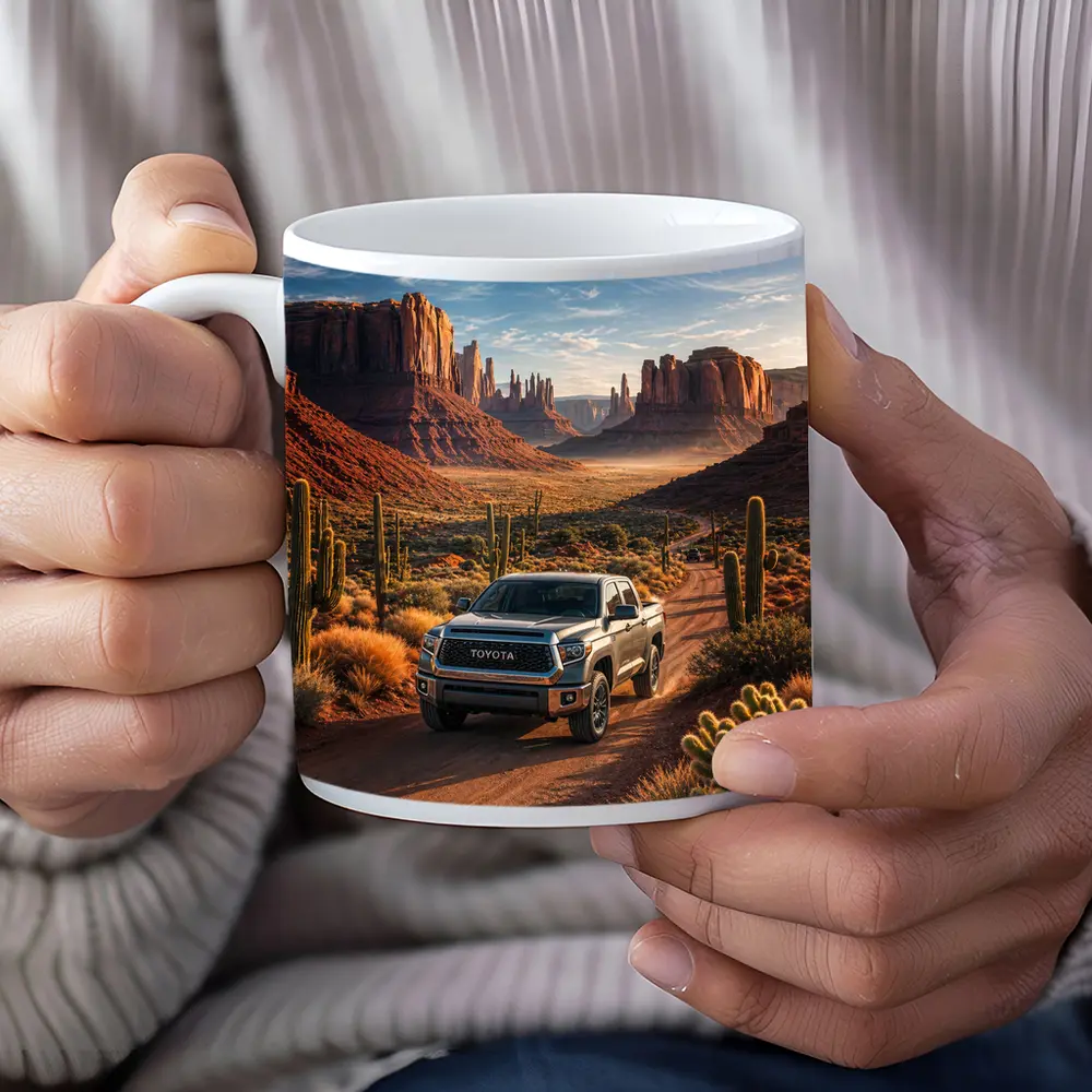 Toyota Tundra Desert Canyon Road Drive – Mugs