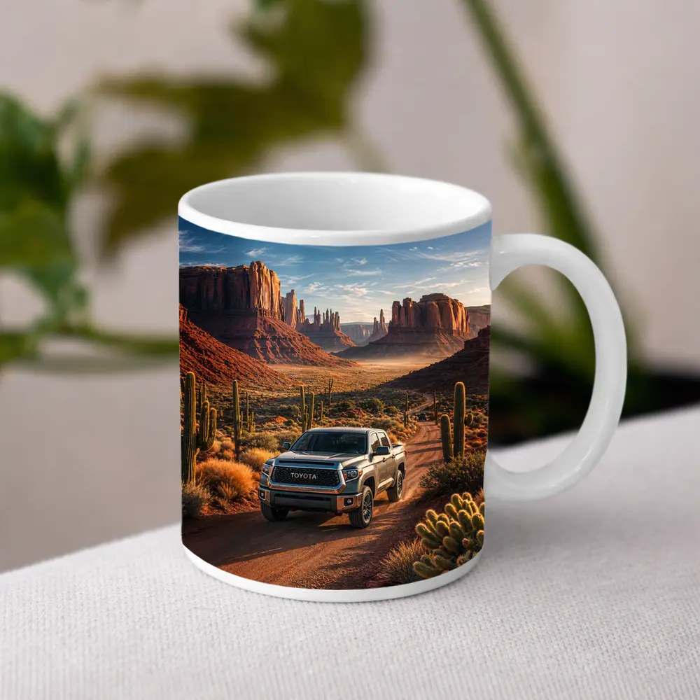 Toyota Tundra Desert Canyon Road Drive – Mugs