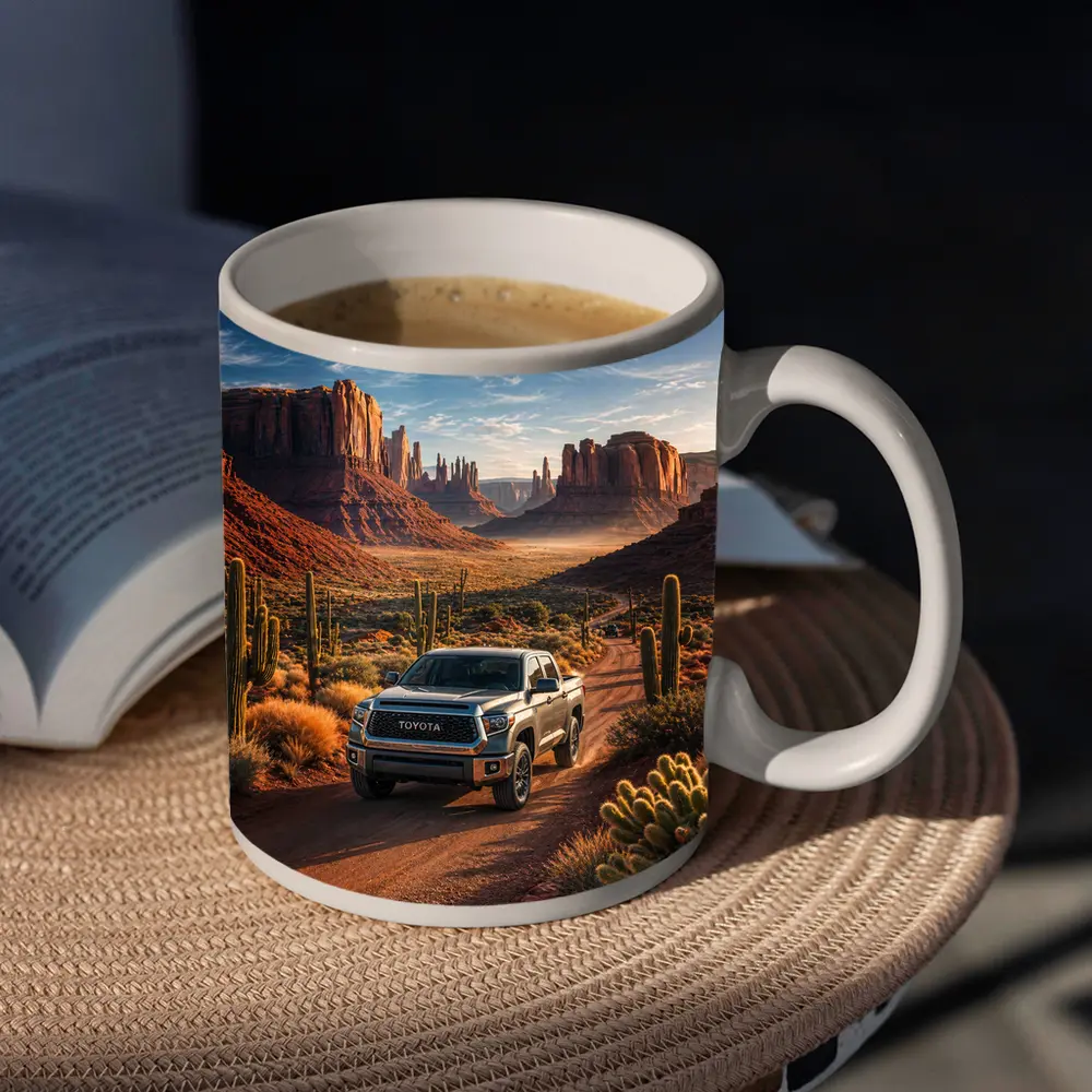 Toyota Tundra Desert Canyon Road Drive – Mugs