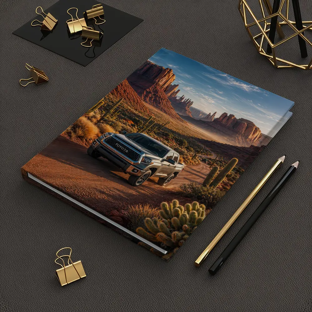 Toyota Tundra Desert Canyon Road Drive – Notebooks
