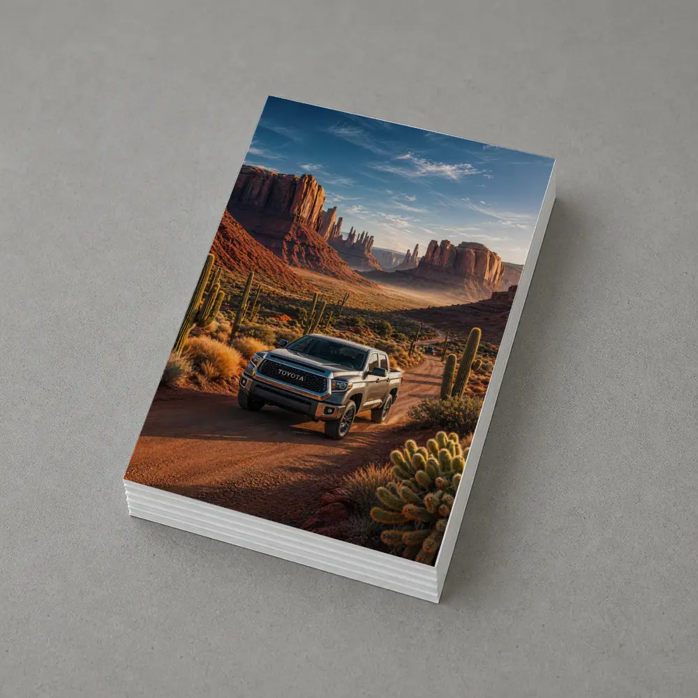 Toyota Tundra Desert Canyon Road Drive – Postcards
