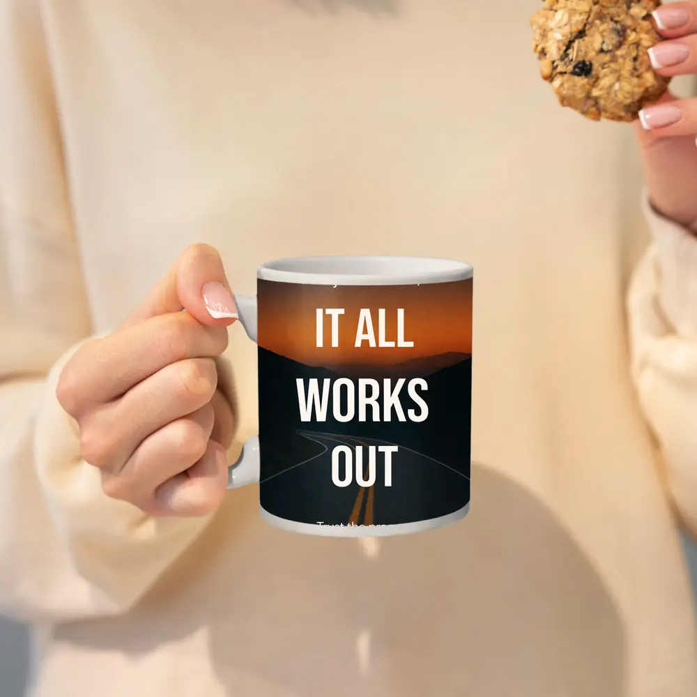 It All Works Out Trust The Process Road – Mugs