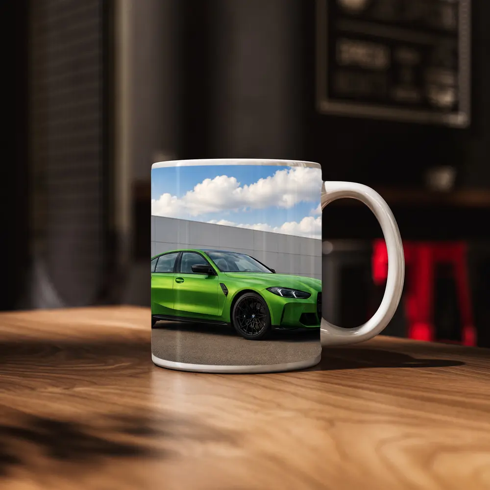 BMW M3 G80 Green Sedan Outdoor – Mugs