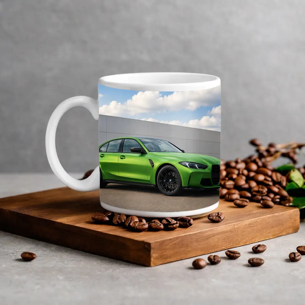 BMW M3 G80 Green Sedan Outdoor – Mugs