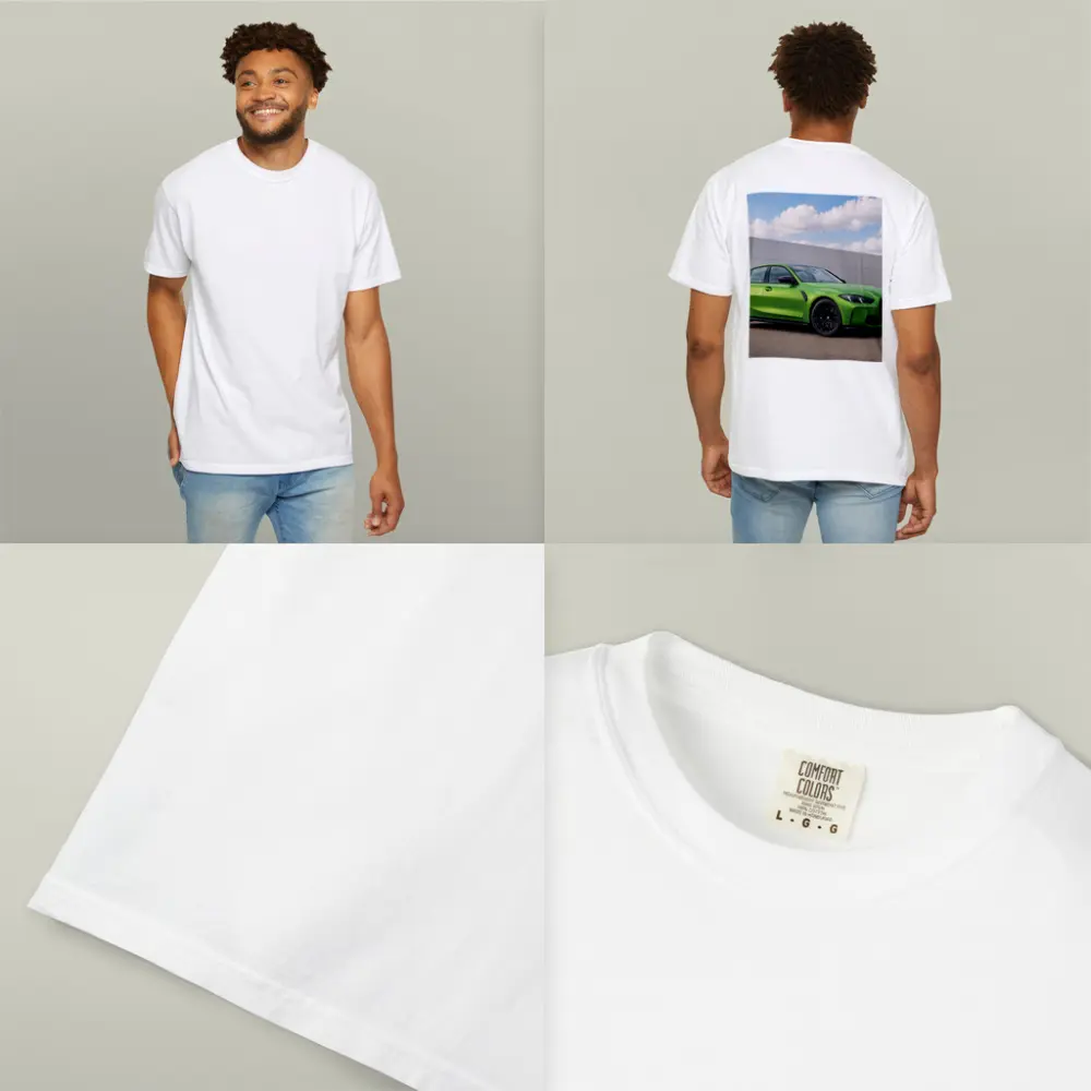 BMW M3 G80 Green Sedan Outdoor – T-Shirts