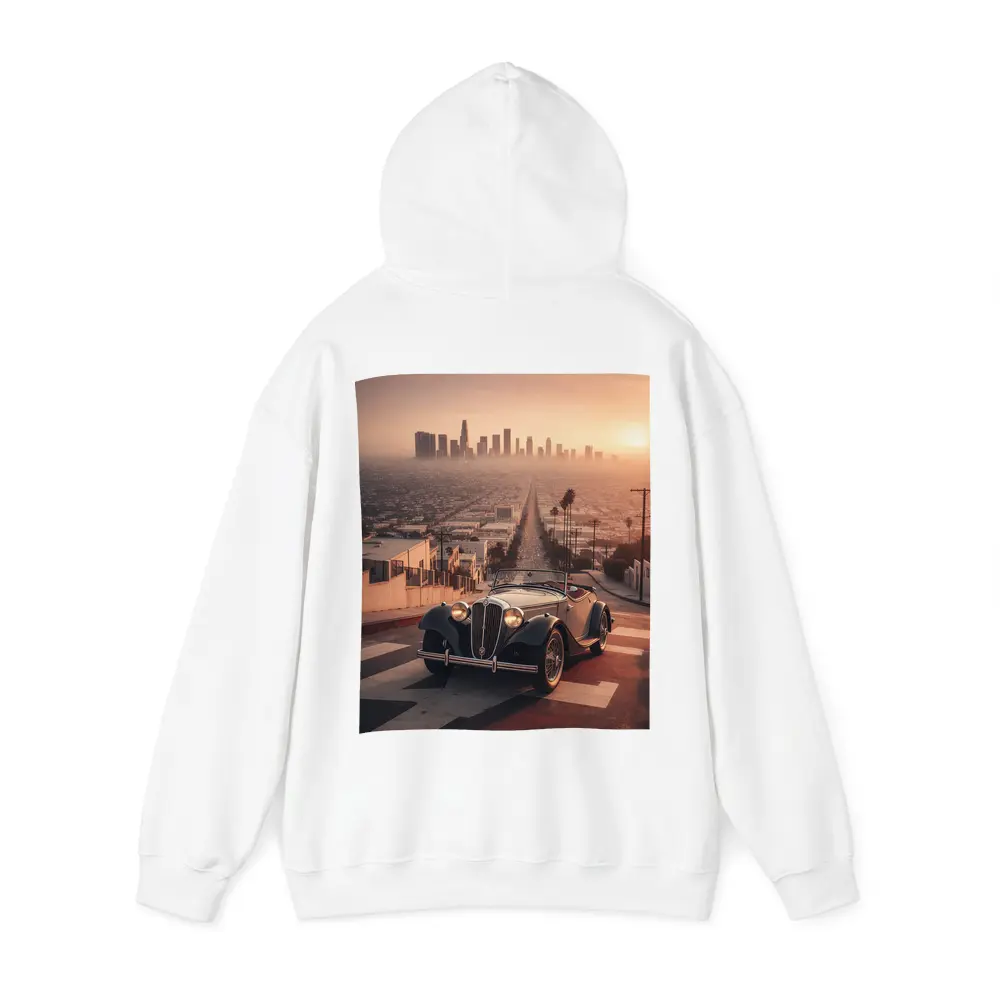 Vintage Alfa Romeo Classic Car Los Angeles Sunset – Hoodies