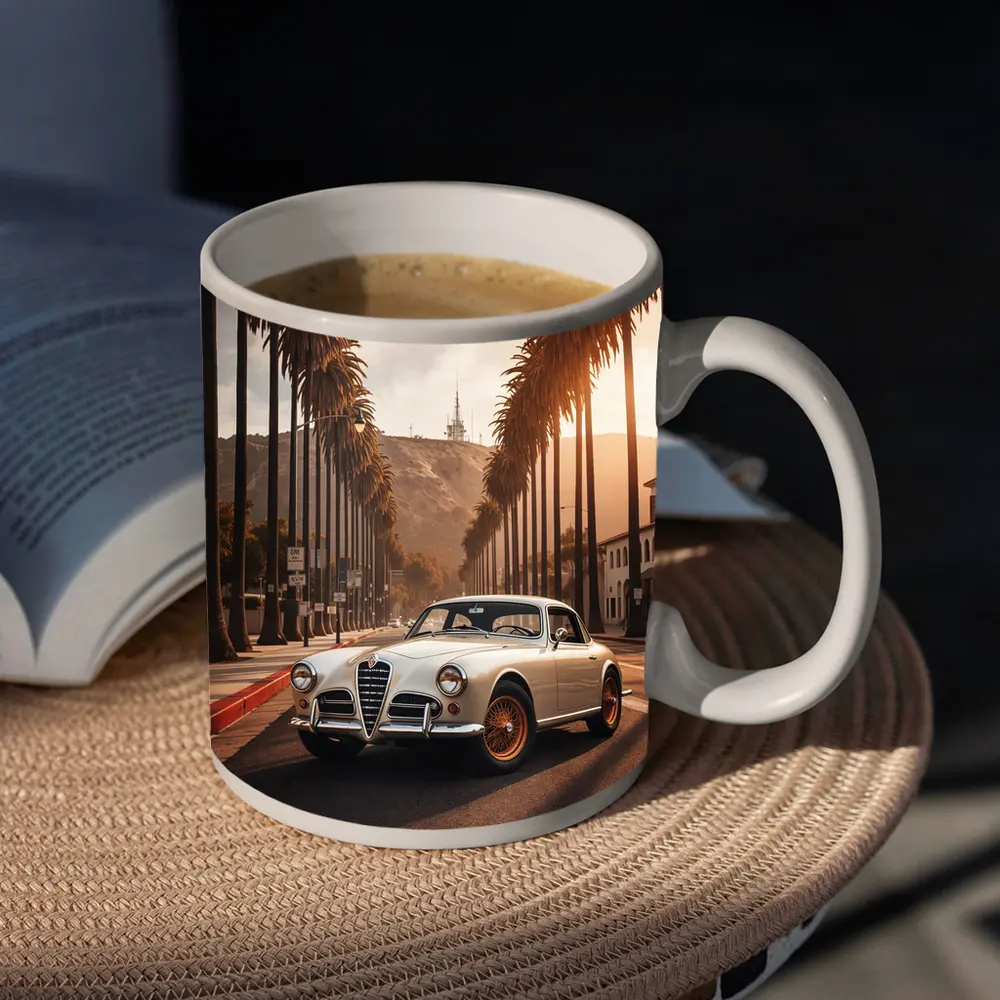 Vintage Alfa Romeo Classic Car Los Angeles – Mugs