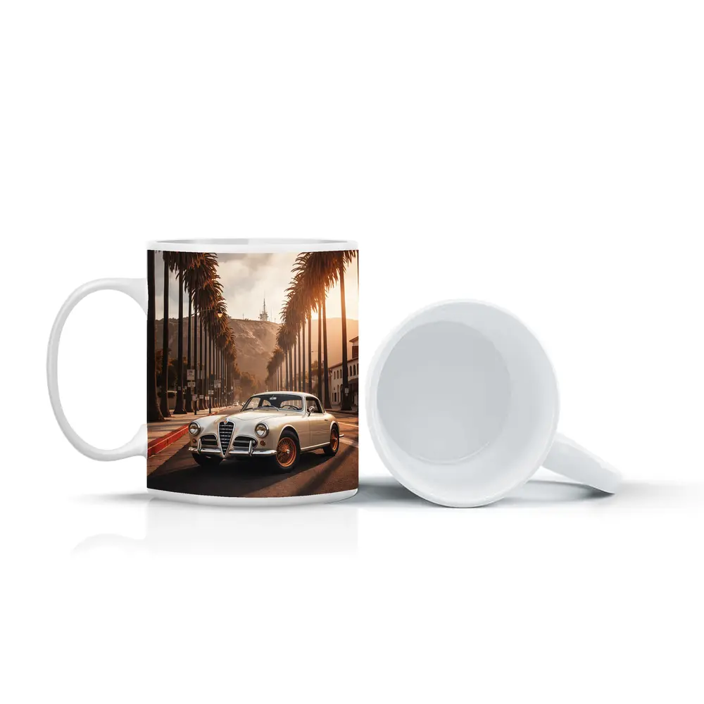 Vintage Alfa Romeo Classic Car Los Angeles – Mugs