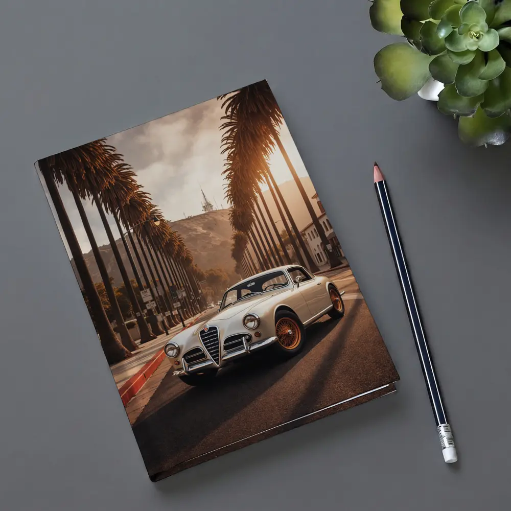 Vintage Alfa Romeo Classic Car Los Angeles – Notebooks