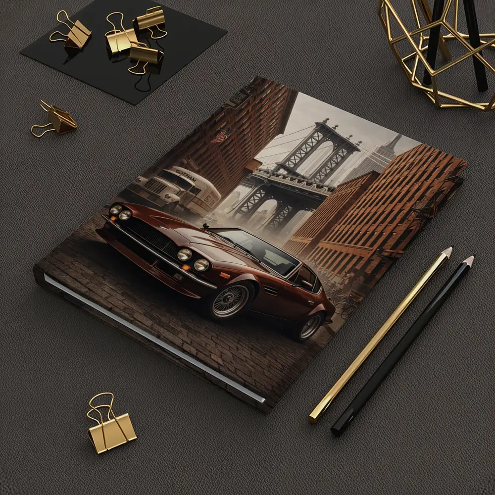 Aston Martin Vantage on New York Street – Notebooks
