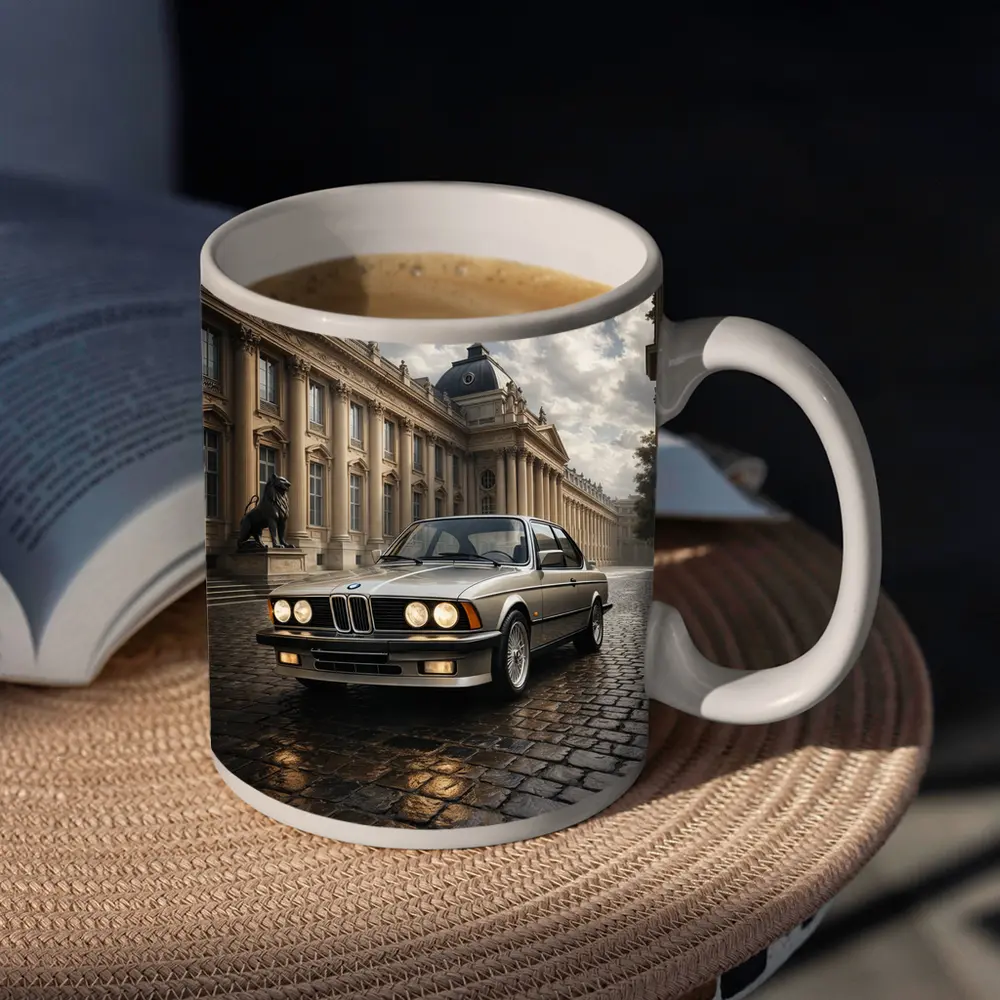 BMW 6 Series Classic Car Cobblestone Palace – Mugs