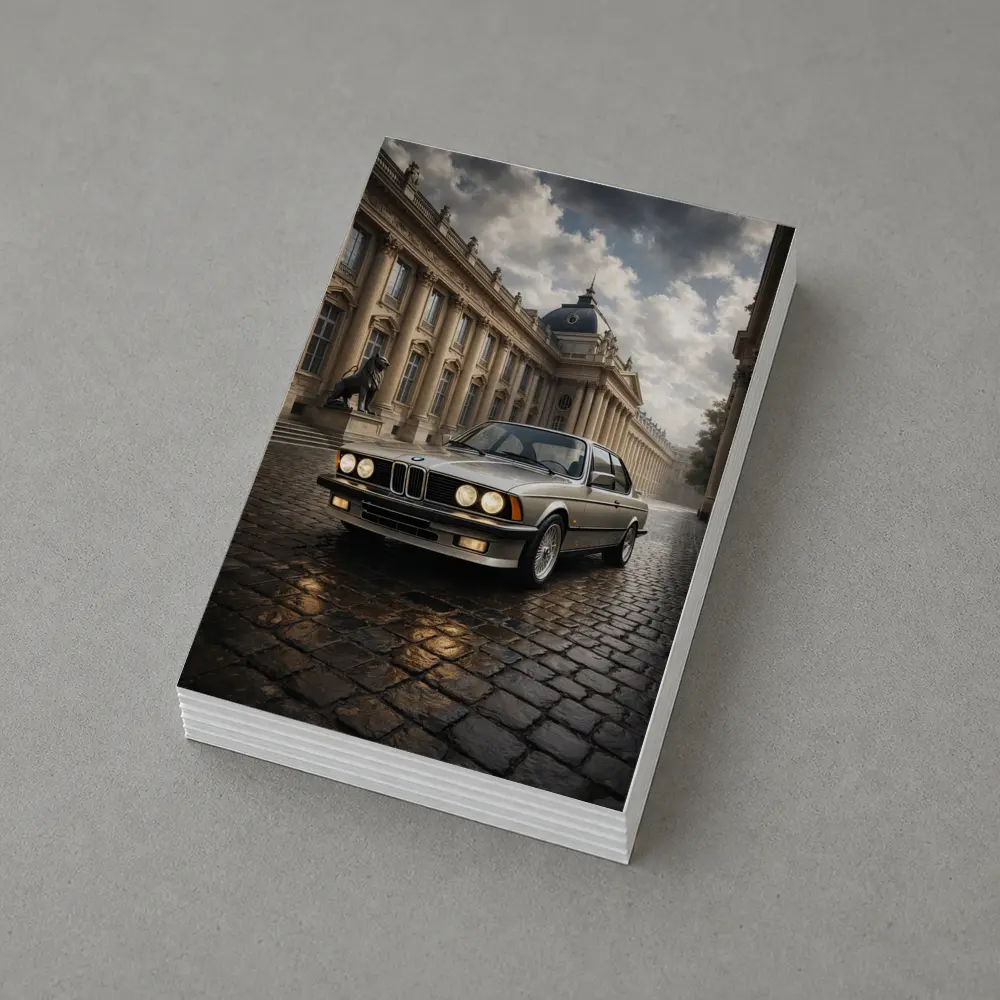 BMW 6 Series Classic Car Cobblestone Palace – Postcards