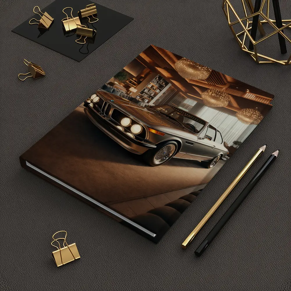 BMW Classic Coupe Luxury Showroom Interior – Notebooks