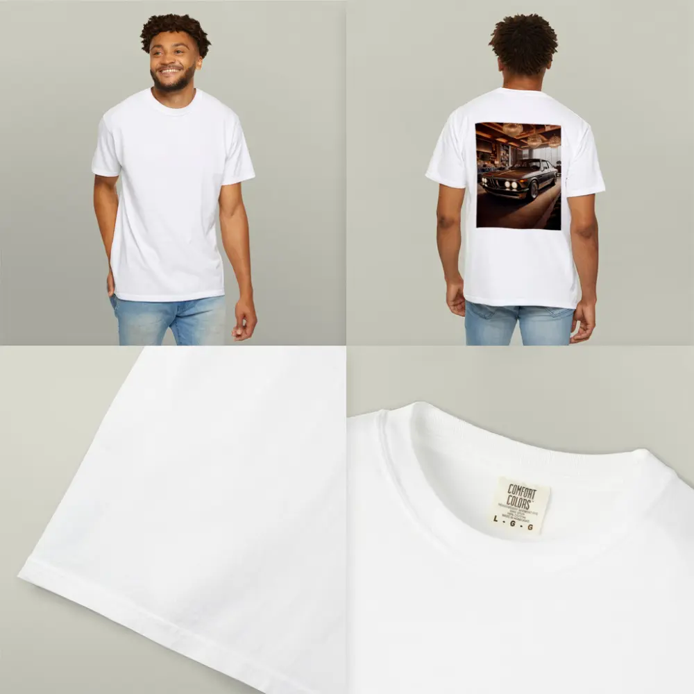 BMW Classic Coupe Luxury Showroom Interior – T-Shirts