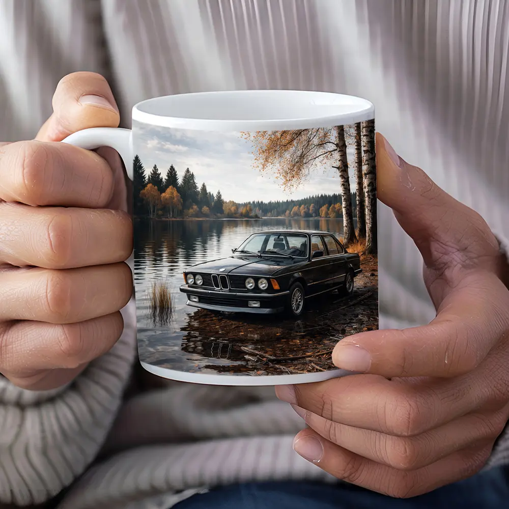 BMW E21 Classic Coupe by Autumn Lake – Mugs