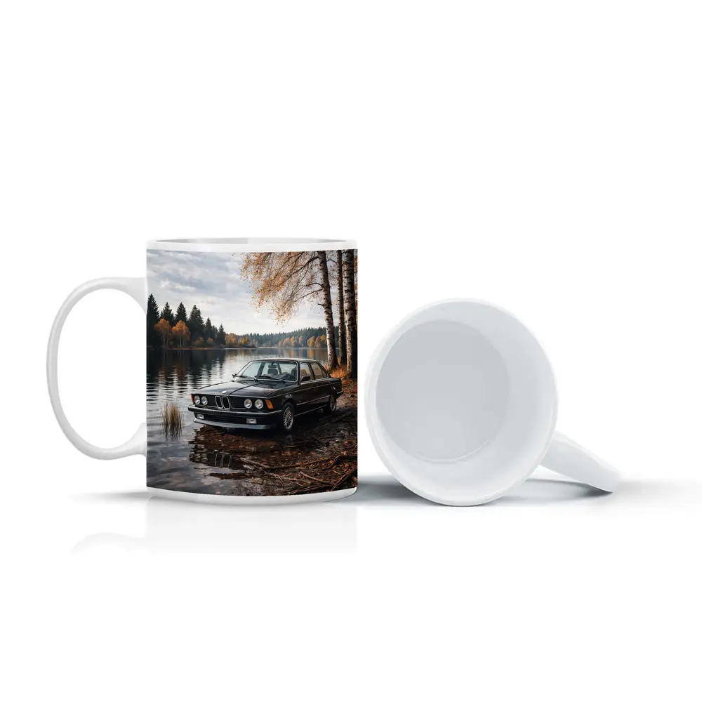 BMW E21 Classic Coupe by Autumn Lake – Mugs