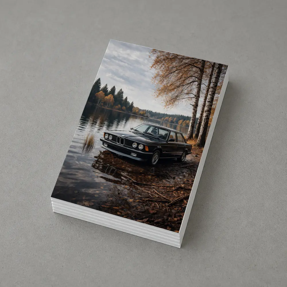 BMW E21 Classic Coupe by Autumn Lake – Postcards