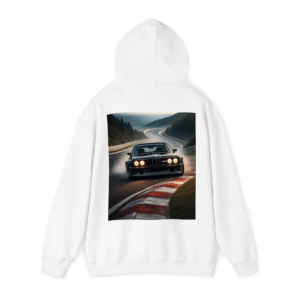 BMW E24 Racing on Nurburgring Track – Hoodies