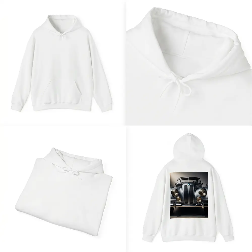 Vintage BMW Classic Car Dark Studio – Hoodies