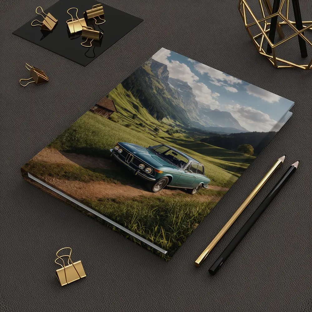 Vintage BMW Classic Car Alpine Valley – Notebooks