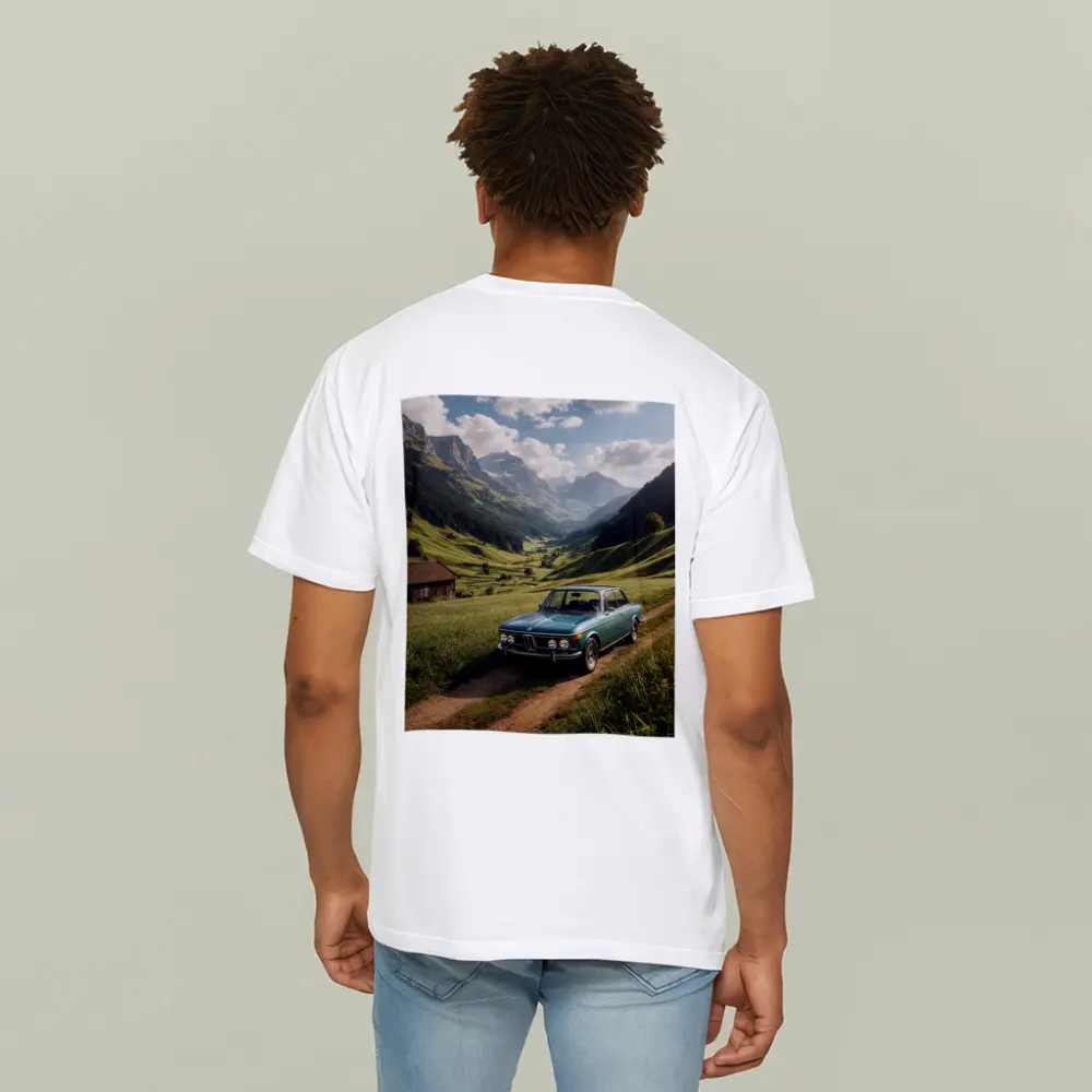 Vintage BMW Classic Car Alpine Valley – T-Shirts