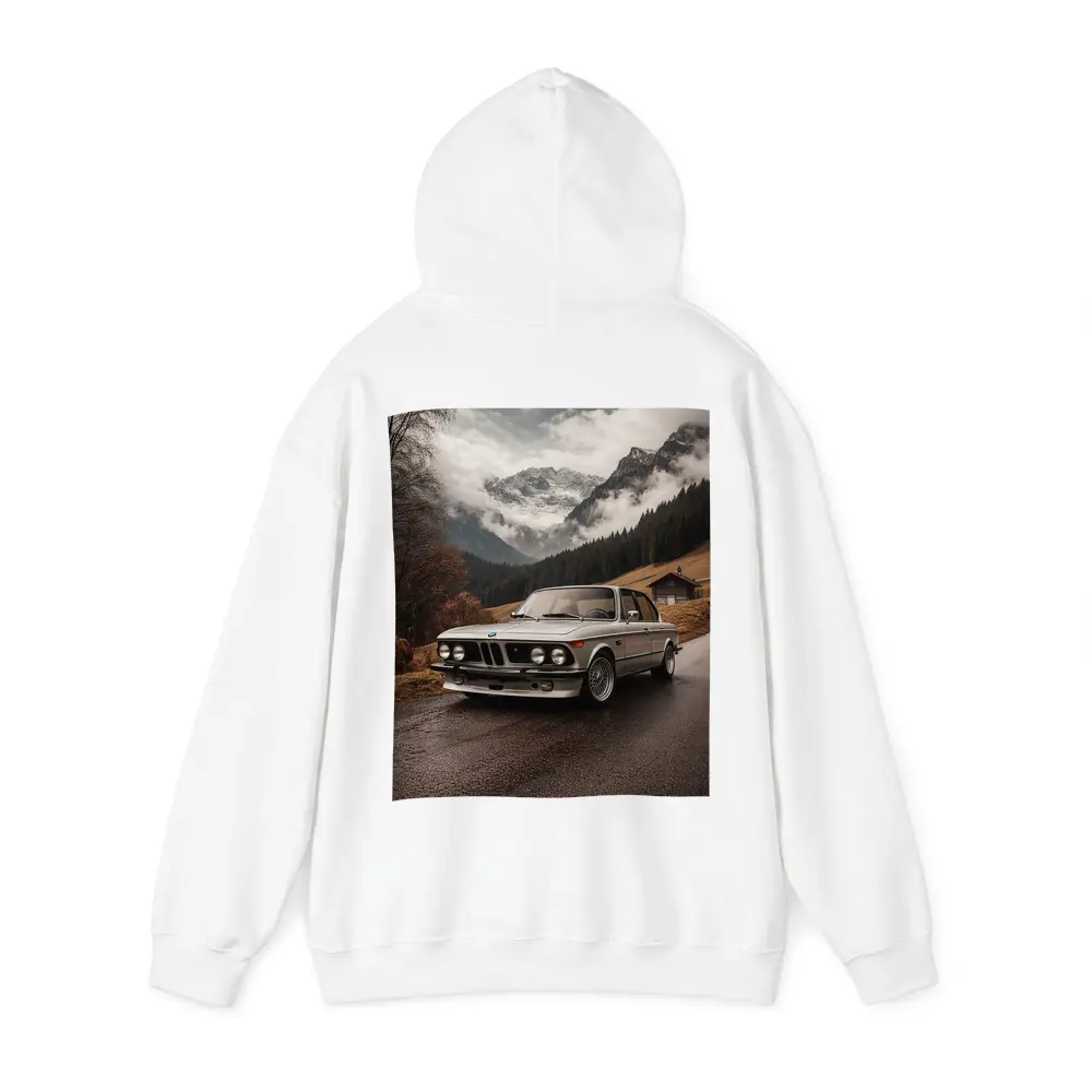 Vintage BMW 2002 Classic Mountain Road – Hoodies