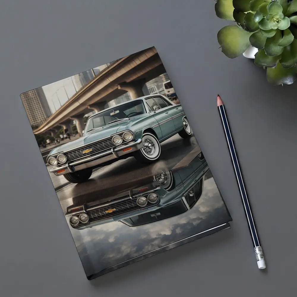 Chevrolet Malibu Classic Reflection City Background – Notebooks