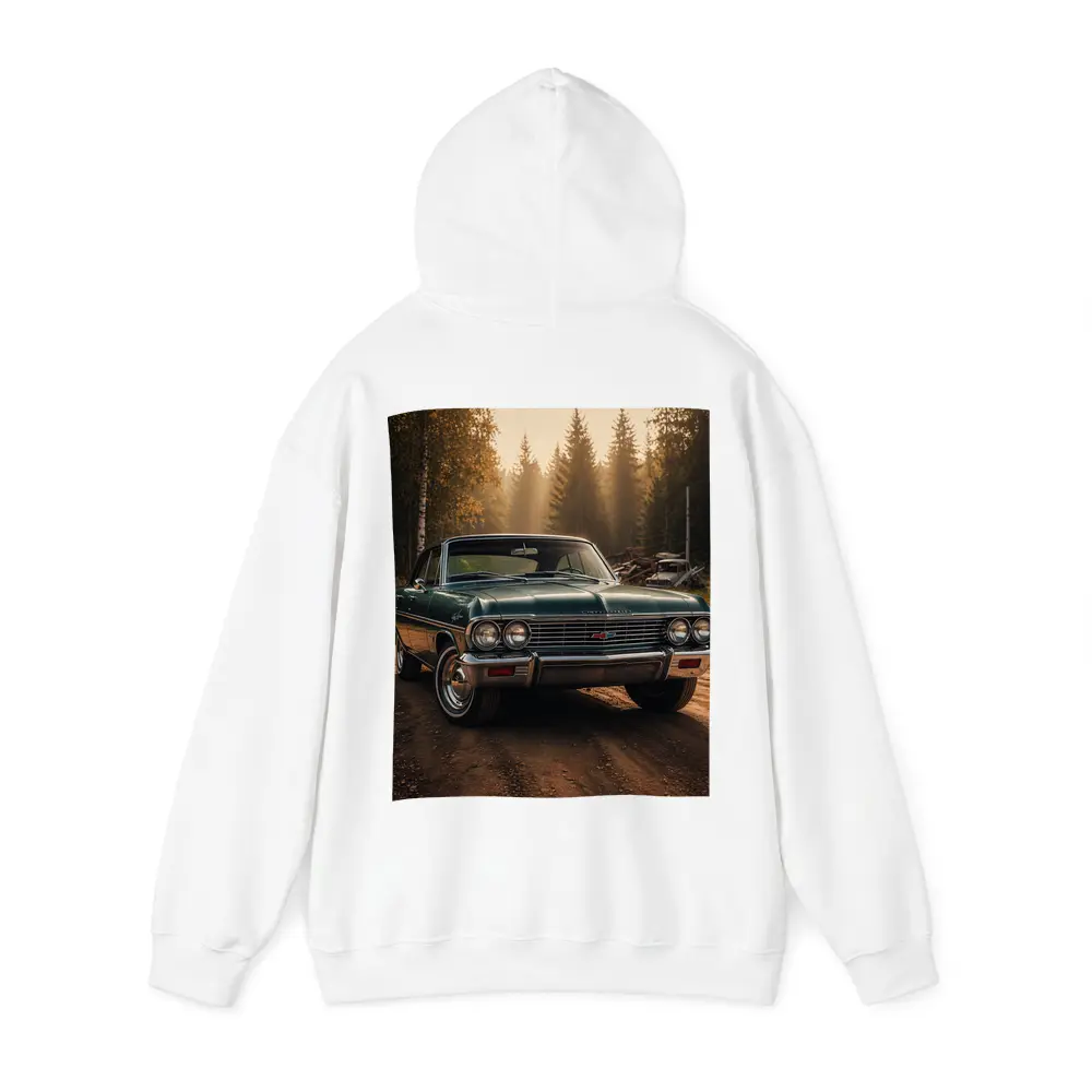 Chevrolet Malibu Classic Green Forest Road – Hoodies