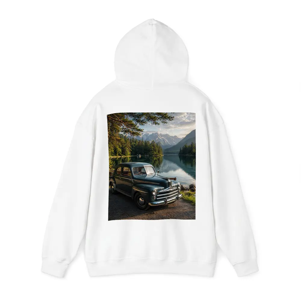 Vintage Ford Classic Car Mountain Lake – Hoodies