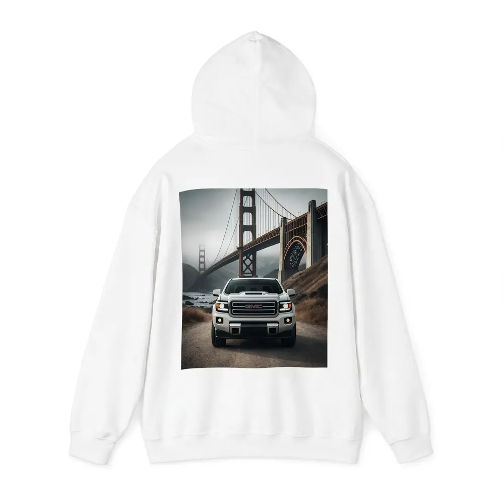GMC Truck Golden Gate Bridge Foggy – Hoodies