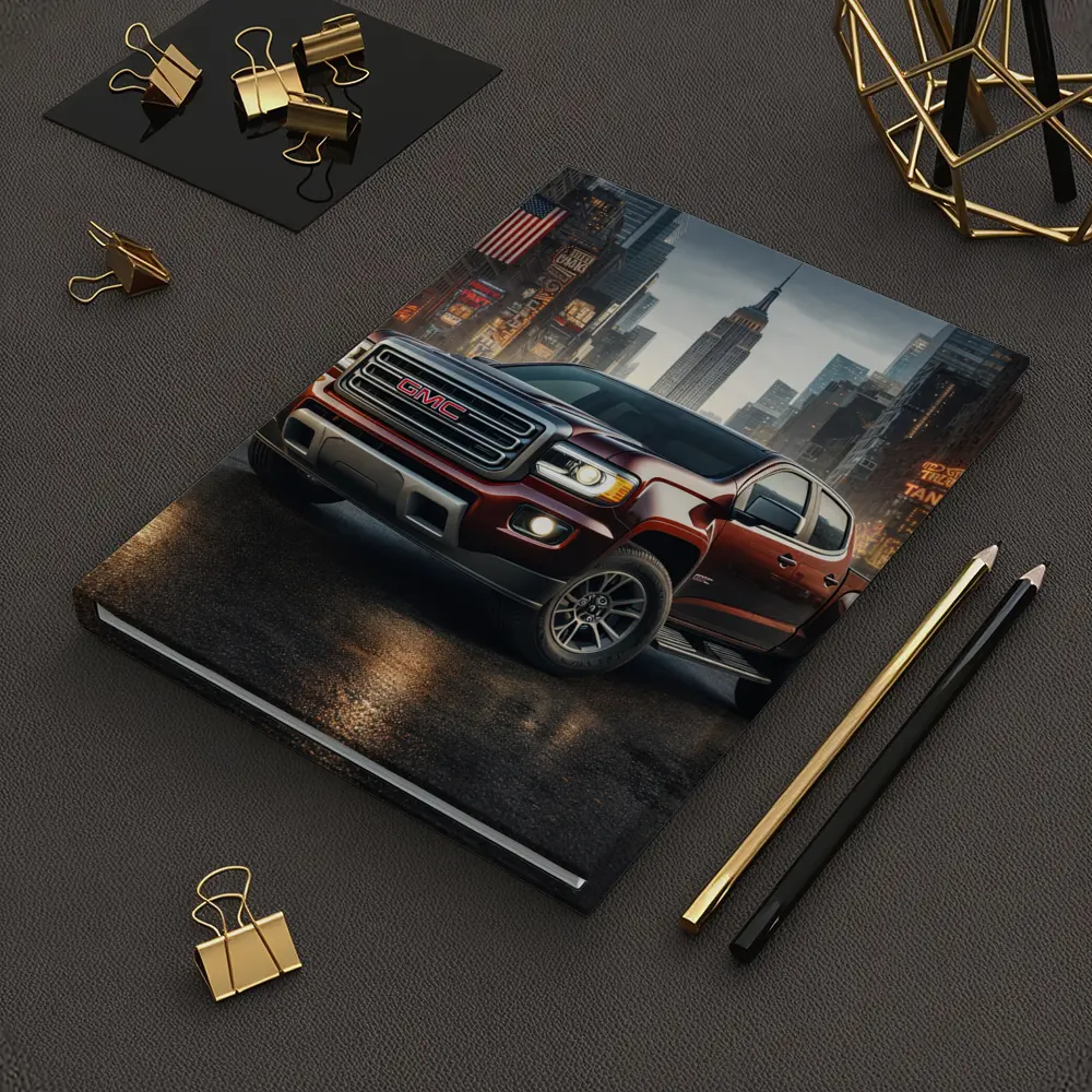 GMC Truck Dark Red New York City – Notebooks