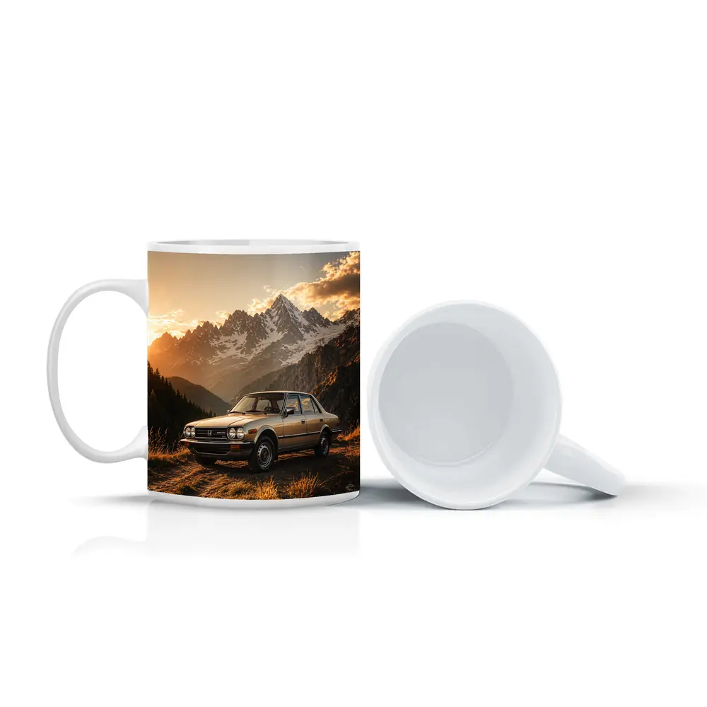 Honda Accord Classic Sedan Mountain Sunset – Mugs