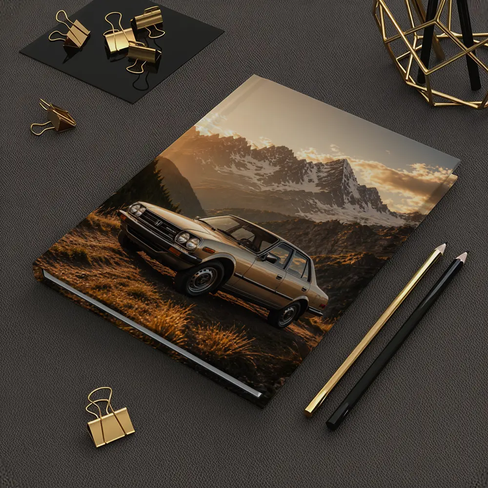 Honda Accord Classic Sedan Mountain Sunset – Notebooks